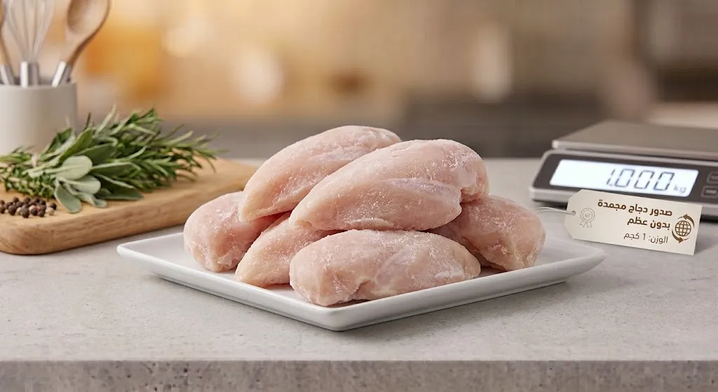 [POU-02-002-0001] Peitos de frango congelados desossados 1 kg