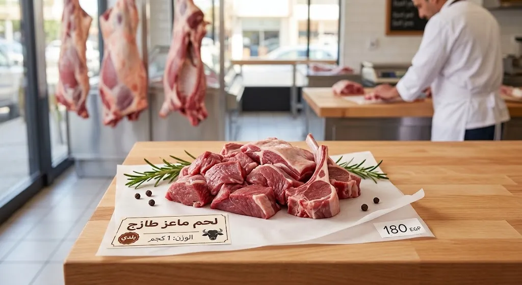 [MEA-01-002-0005] لحم ماعز طازج 1 كجم