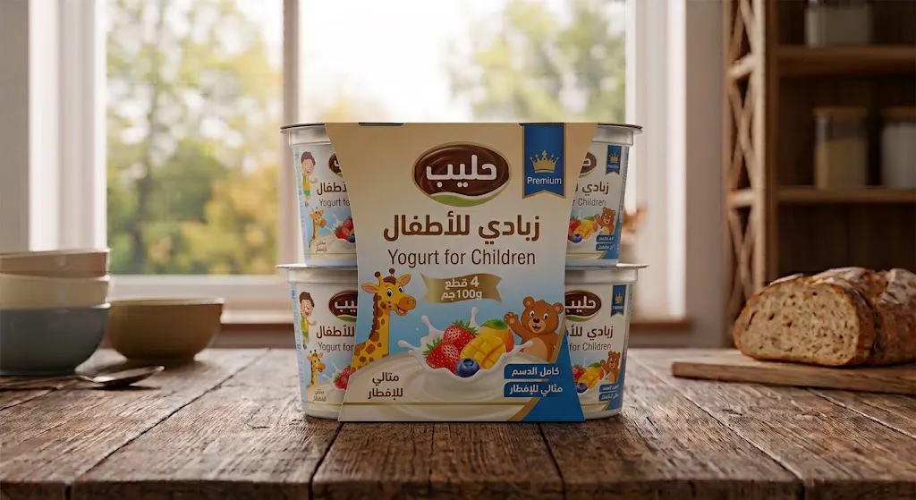 [DAI-02-001-0004] زبادي للأطفال 4 قطع