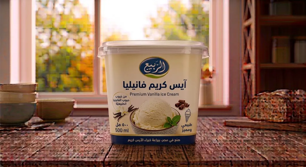 Gelado de baunilha 500 ml