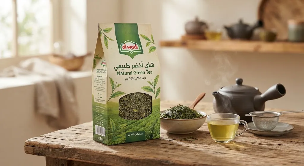 شاي أخضر طبيعي 100 جم