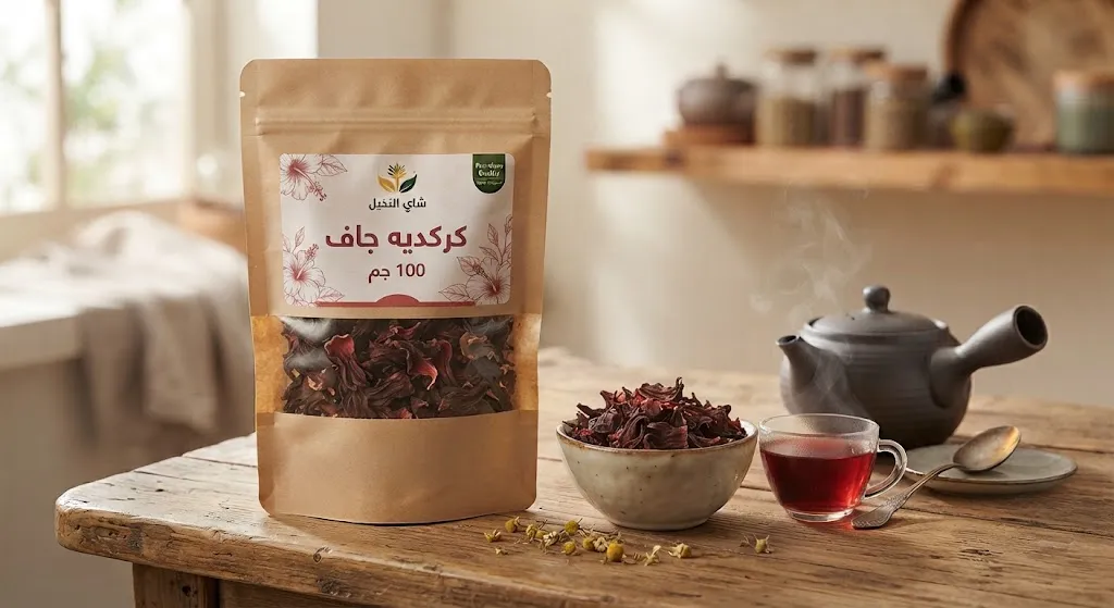 [HER-01-001-0005] كركديه جاف 100 جم