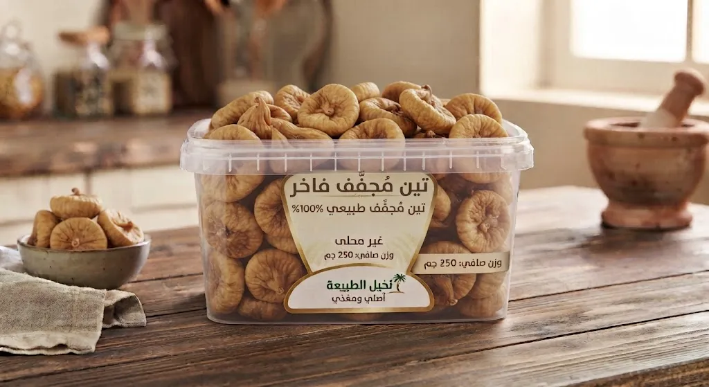 [FOD-03-002-0005] تين مُجفَّف 250 جم