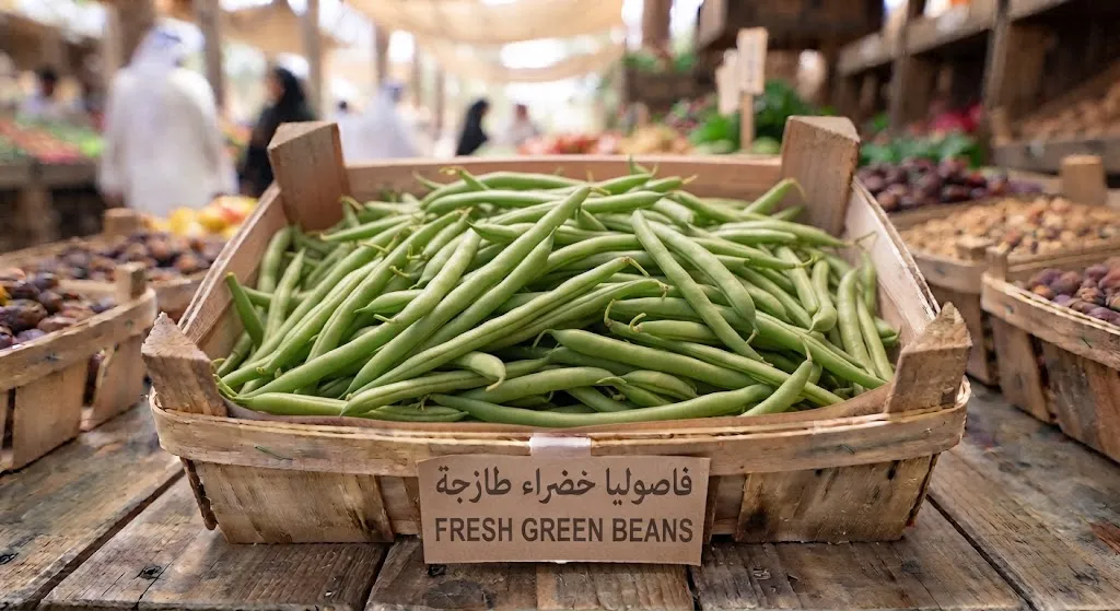 فاصوليا خضراء طازجة