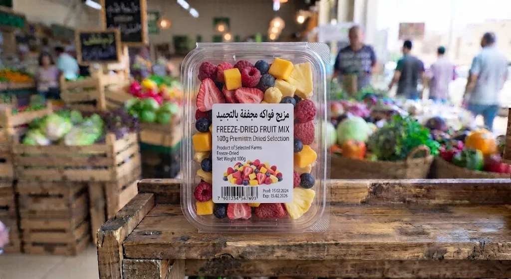 [CRP-02-002-0002] مزيج فواكه Freeze-dried 100 جم