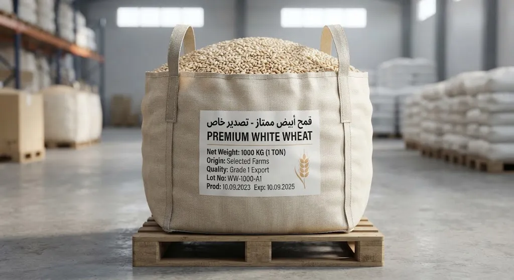 قمح أبيض - طن