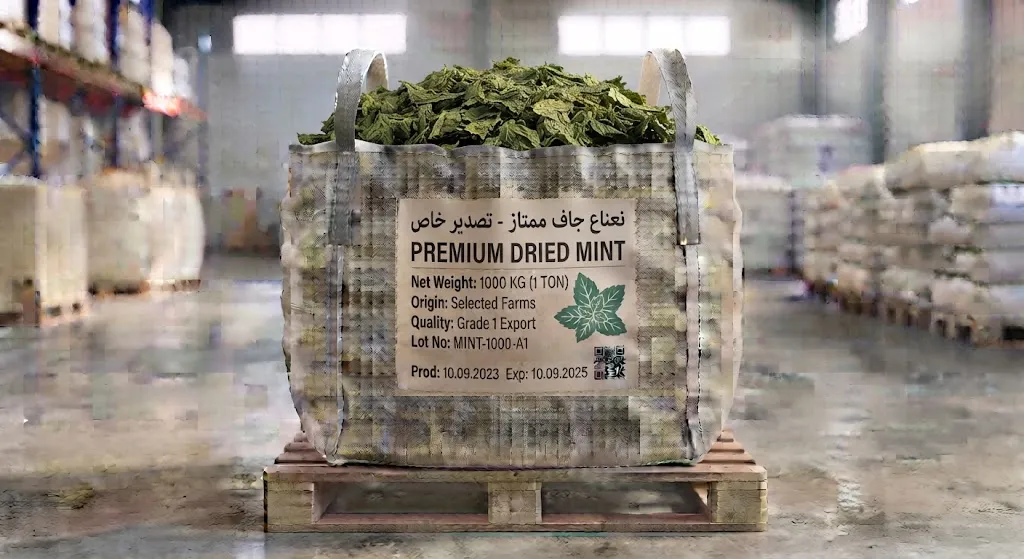 نعناع جاف - طن