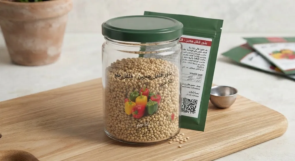 Sementes de pimento híbrido - 50 g
