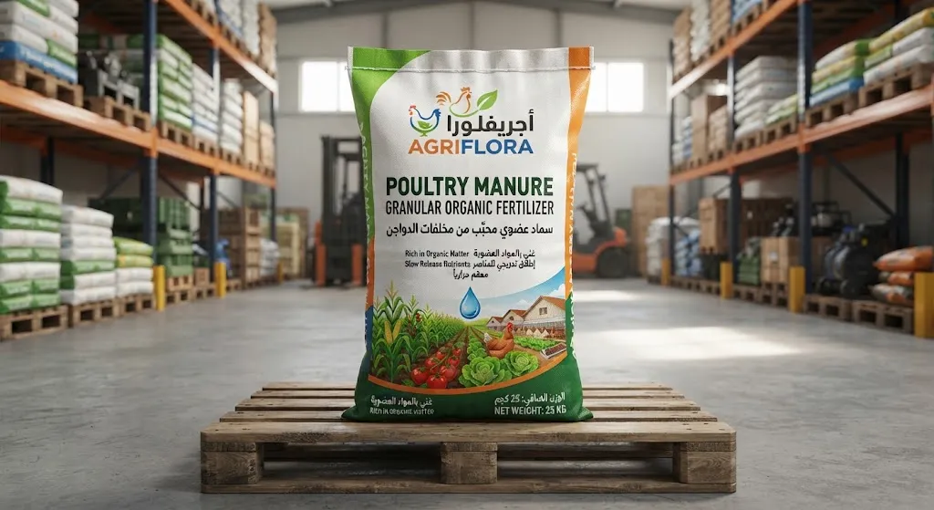 [SUP-02-001-0001] Adubo orgânico granulado de estrume de aves 25 kg