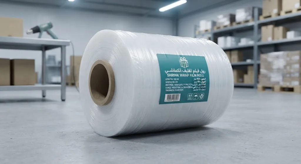 [PKG-03-002-0002] Shrink Wrap فيلم - رول 100 متر