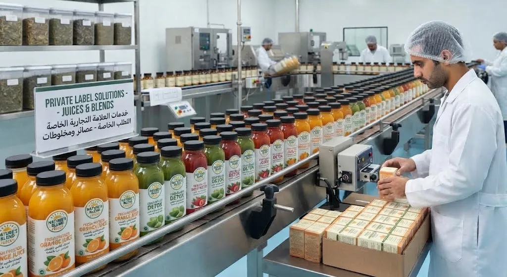 [SRV-01-002-0003] Private Label للعصائر (طلب أدنى 5000 وحدة)