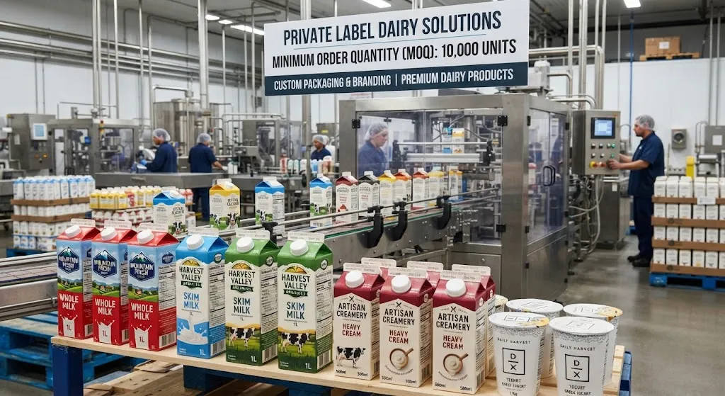 [SRV-01-002-0004] Private Label للألبان (طلب أدنى 10000 وحدة)