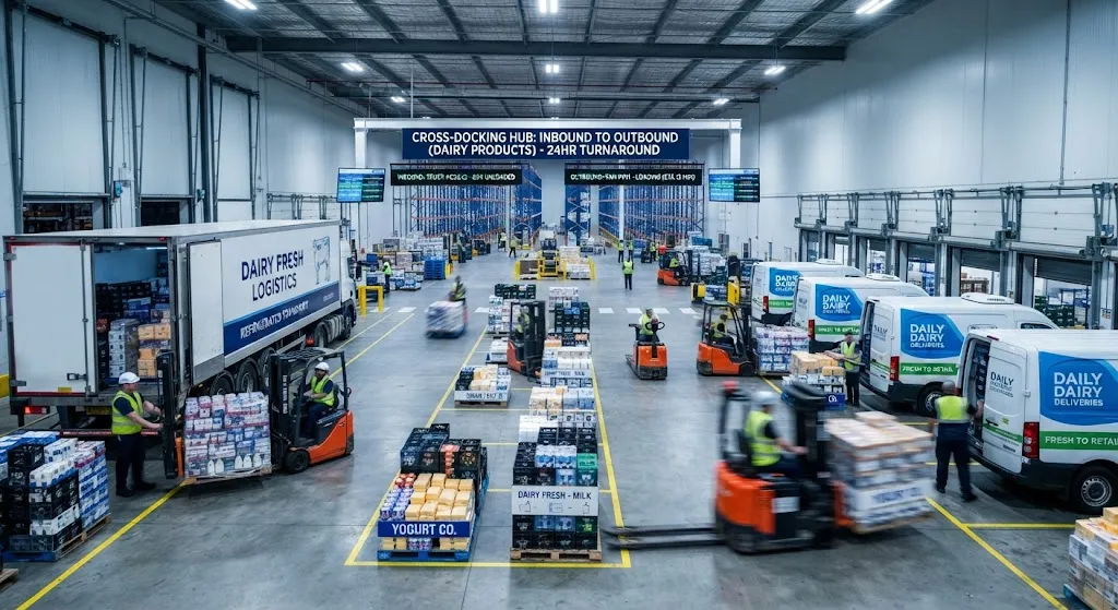 [SRV-02-001-0004] Cross-docking تخزين قصير المدى (يوم)
