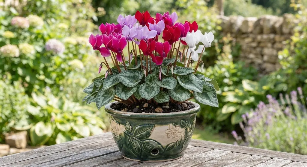 Ciclâmen em flor - vaso 12 cm