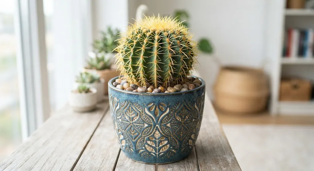 Cato barril-dourado - vaso 15 cm