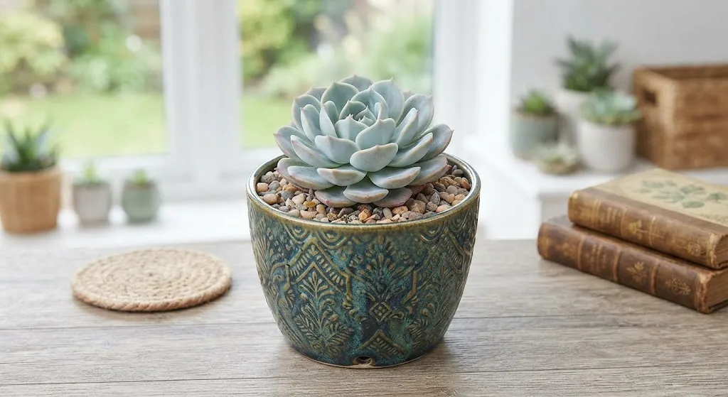 إكيفيريا Echeveria - سندانة 10 سم