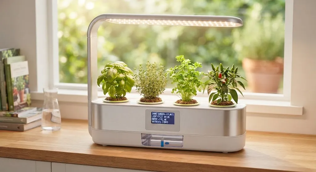 [ORN-05-004-0004] Sistema doméstico Smart Garden (4 plantas)