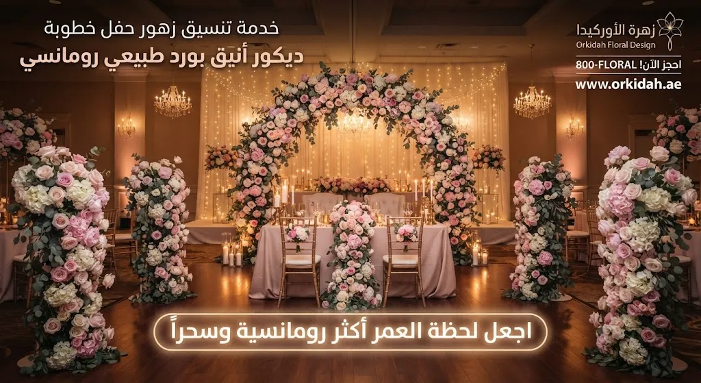 Arreglo floral para compromiso