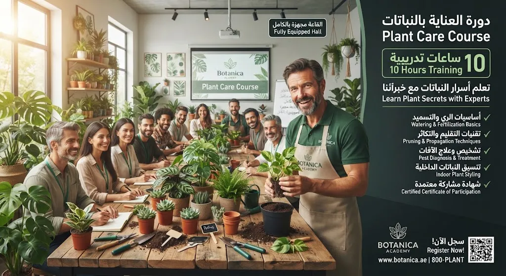 Curso de cuidados com plantas (10 horas)